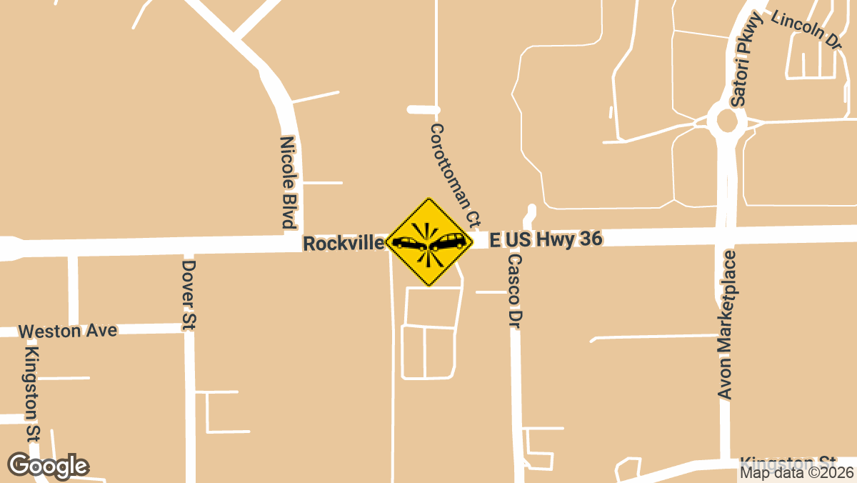 A serious head-on collision left three people hurt at 6550 East US-36 in Avon.