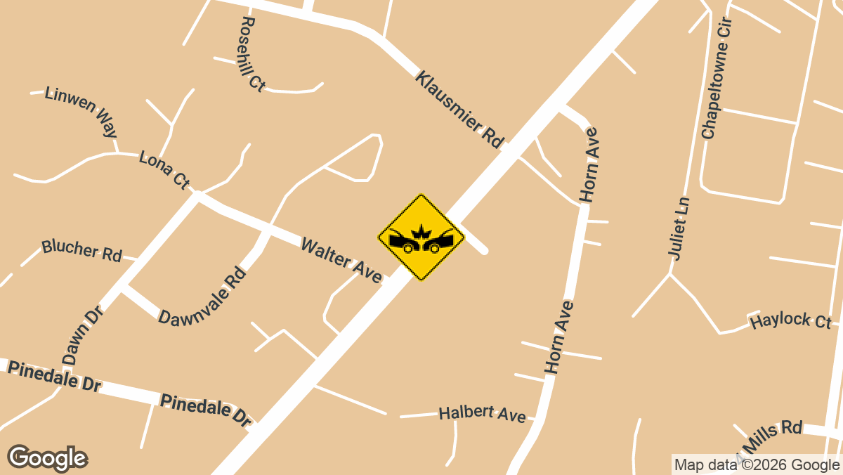 9500 block of Belair Road