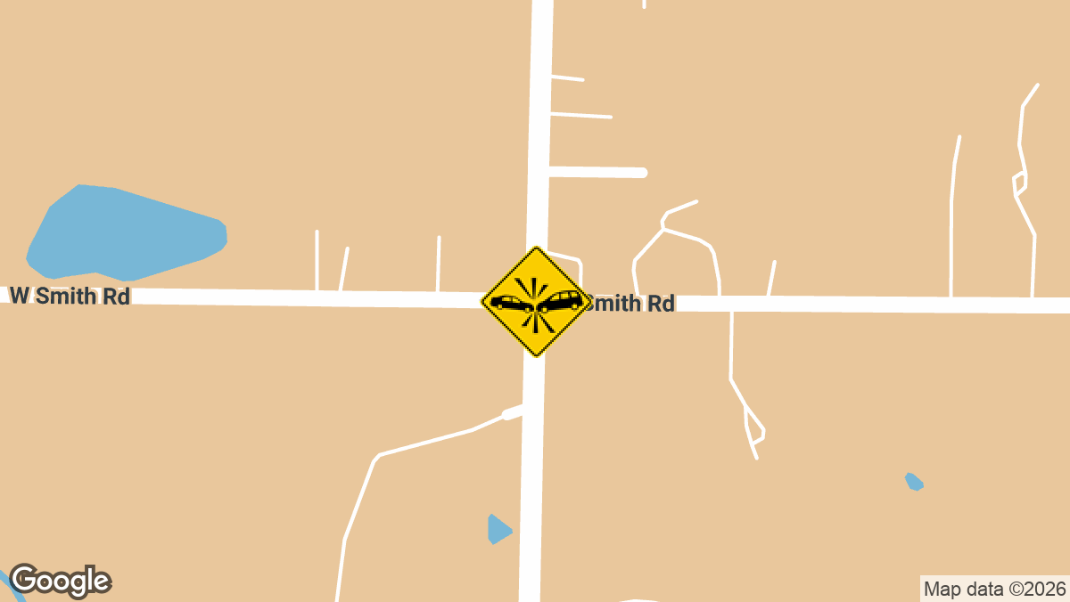 Two people were taken to the hospital Tuesday evening, June 9, following a two-car collision at the intersection of Avon Lake Road and West Smith Road.