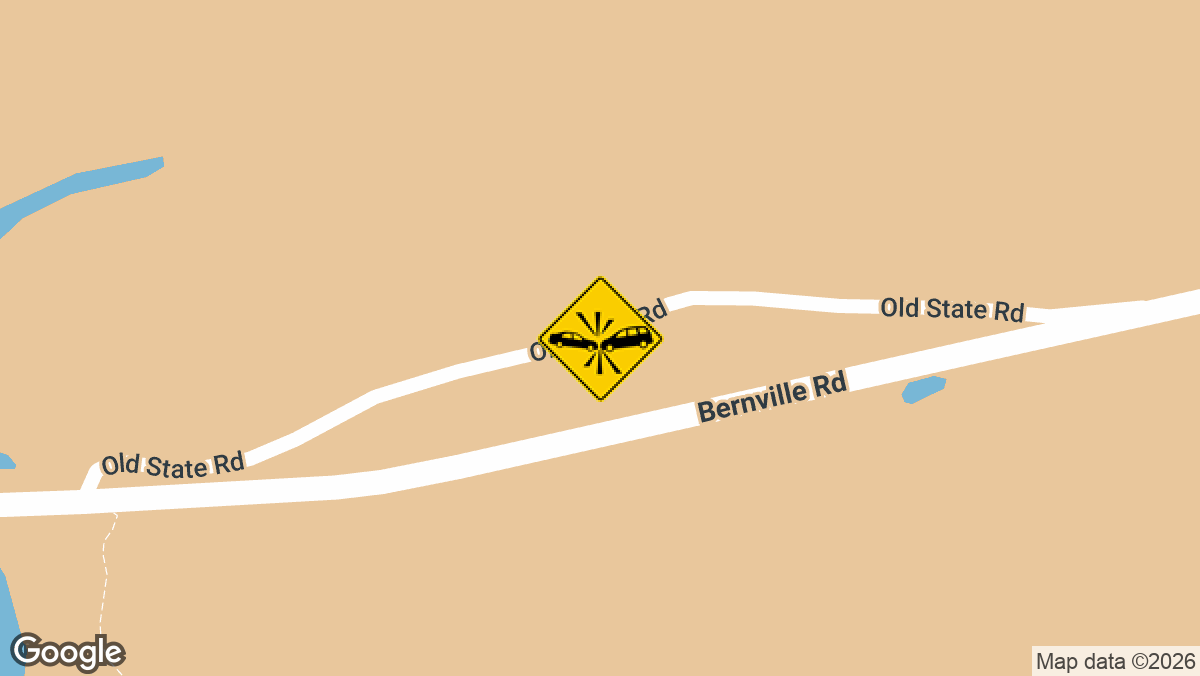 A serious two-vehicle accident involving entrapment and fire was reported at the intersection of Berville Road and Old State Road in Penn Township, Berks County.