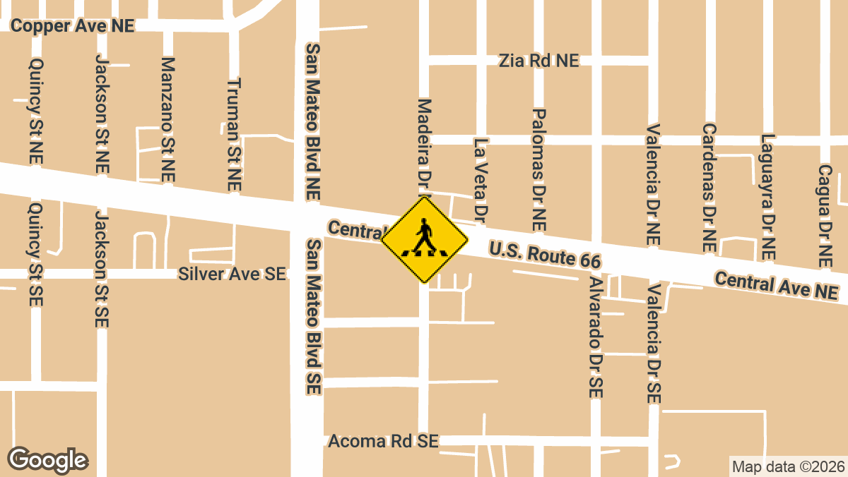 Central Ave SE & Madeira Dr SE, Albuquerque, NM