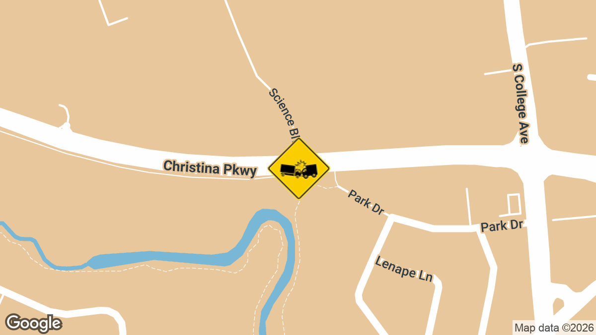 Christina Parkway at Science Boulevard