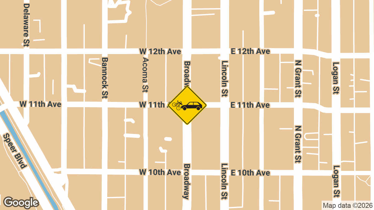 E 11th Ave & Broadway, Denver, CO
