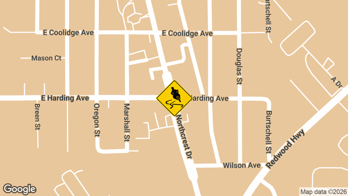 East Harding Avenue and Northcrest Drive