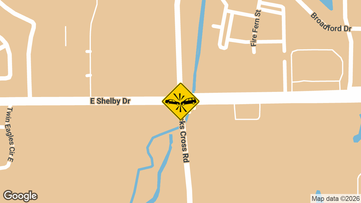 Two women sustained injuries following a two-vehicle collision at the intersection of East Shelby Dr and Hacks Cross Rd in southeast Memphis on Sunday afternoon, June 21.