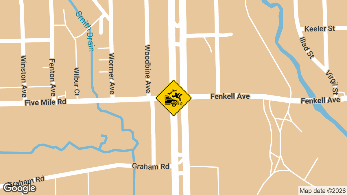 A 40-year-old man died Sunday night, June 7, after driving the wrong way on Telegraph Road and triggering a series of collisions involving eight vehicles near Five Mile Road.