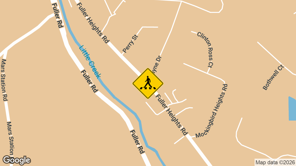 Fuller Heights Road and Wayne Drive