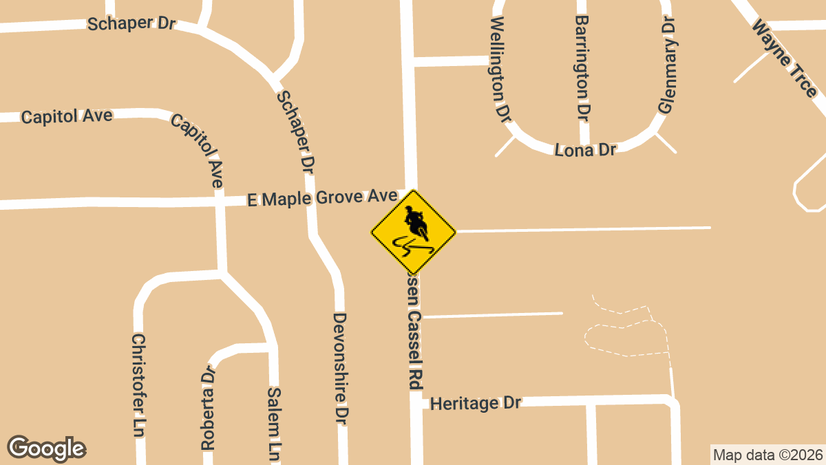 Hessen Cassel Rd & E Maple Grove Ave, Fort Wayne, IN