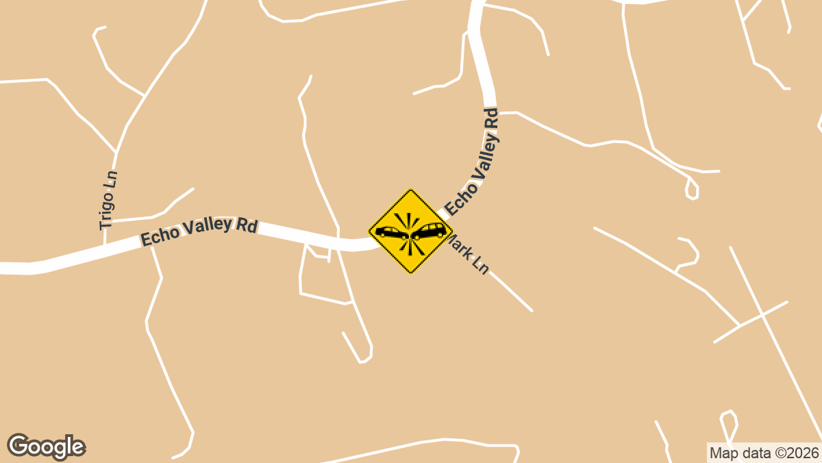 Highway 101 near the Echo Valley Road exit
