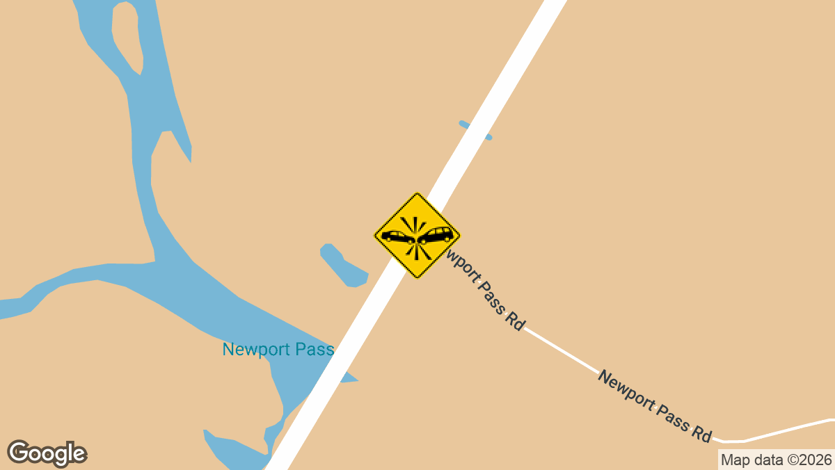Highway 361 and Newport Pass