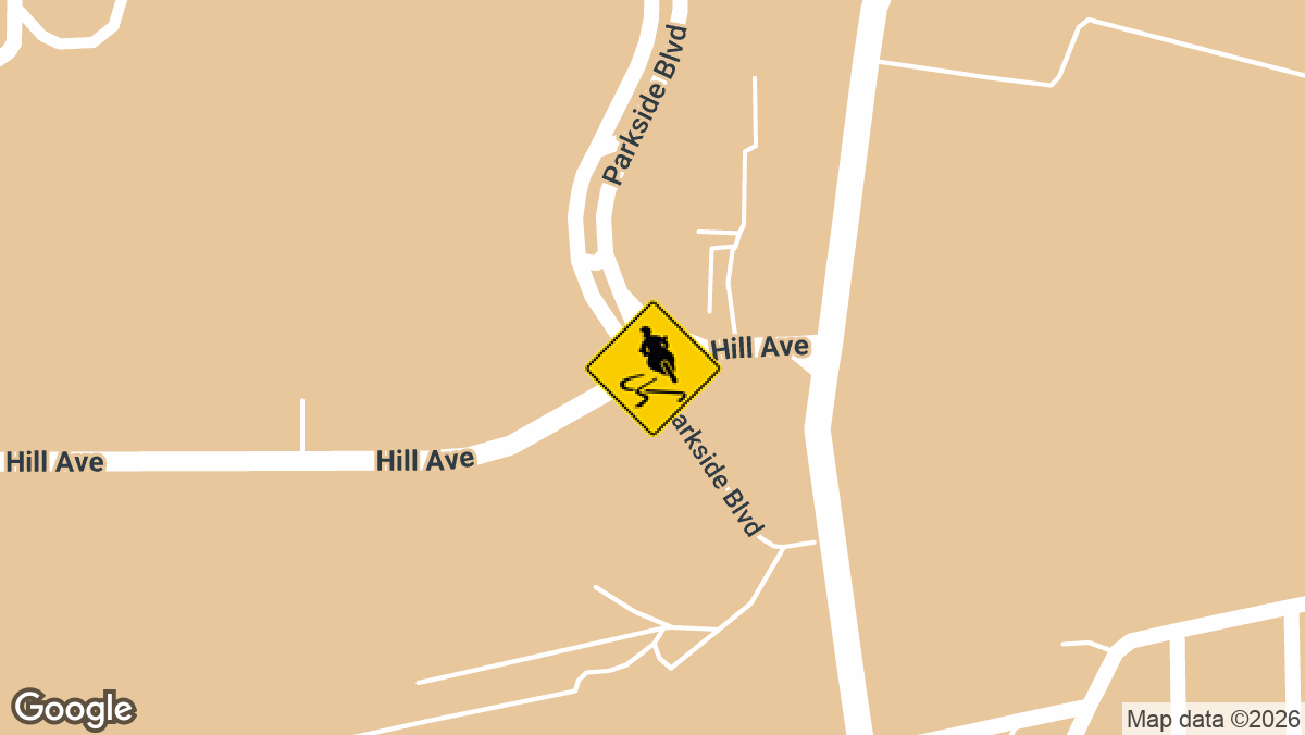 Hill Avenue and Parkside Boulevard