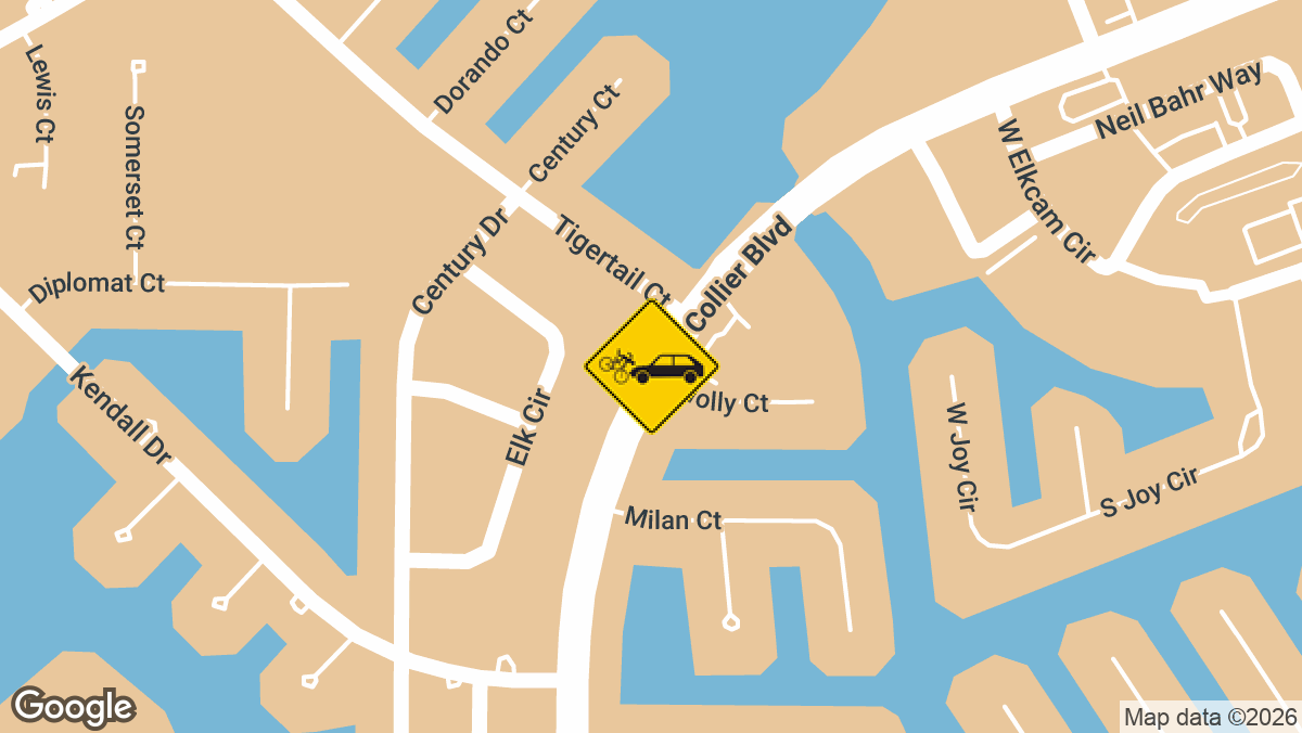 Holly Ct and N Collier Blvd