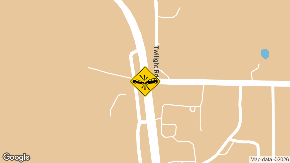 A 55-year-old woman was injured in a two-vehicle collision Sunday afternoon at the intersection of Hwy 169 and Hwy 27 in South Harbor Township.