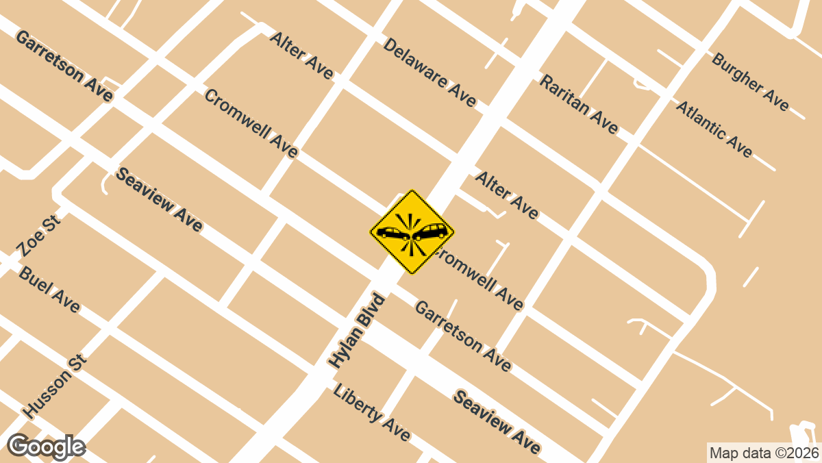 Hylan Boulevard, between Cromwell Avenue and Garretson Avenue