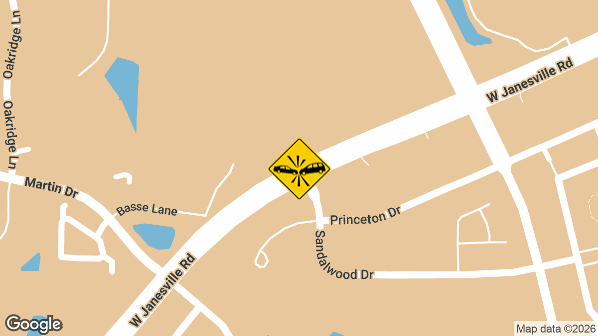 Janesville Road at Sandalwood Drive