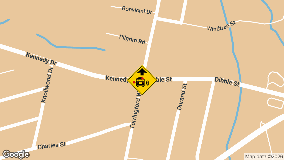 Three people were hurt Monday morning, June 8, after a Nissan Rogue struck a transit bus at the intersection of Kennedy Drive and Torringford West Street in Torrington.