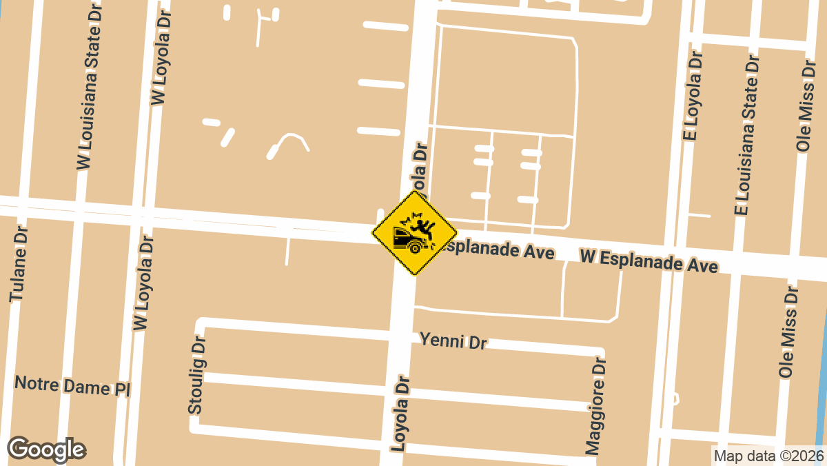 A 65-year-old Kenner man died after the electric bike he was riding was struck by a vehicle at the intersection of Loyola Dr and W Esplanade Ave on the evening of Wednesday, June 3.