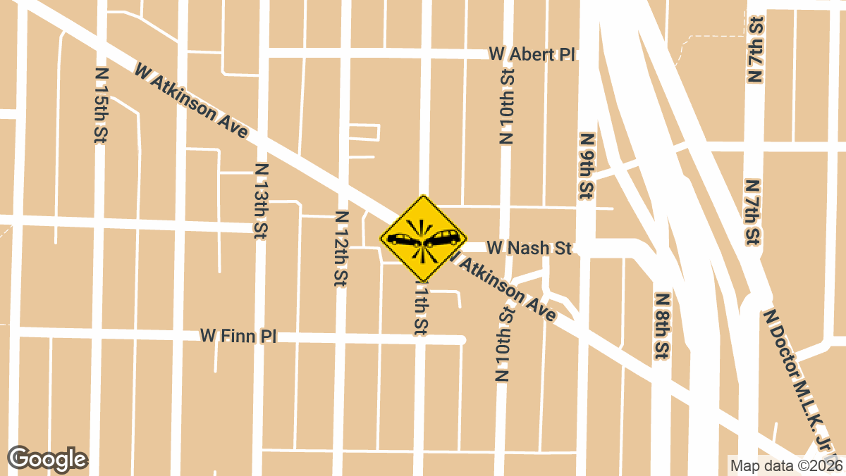 N 11th St and Atkinson Ave
