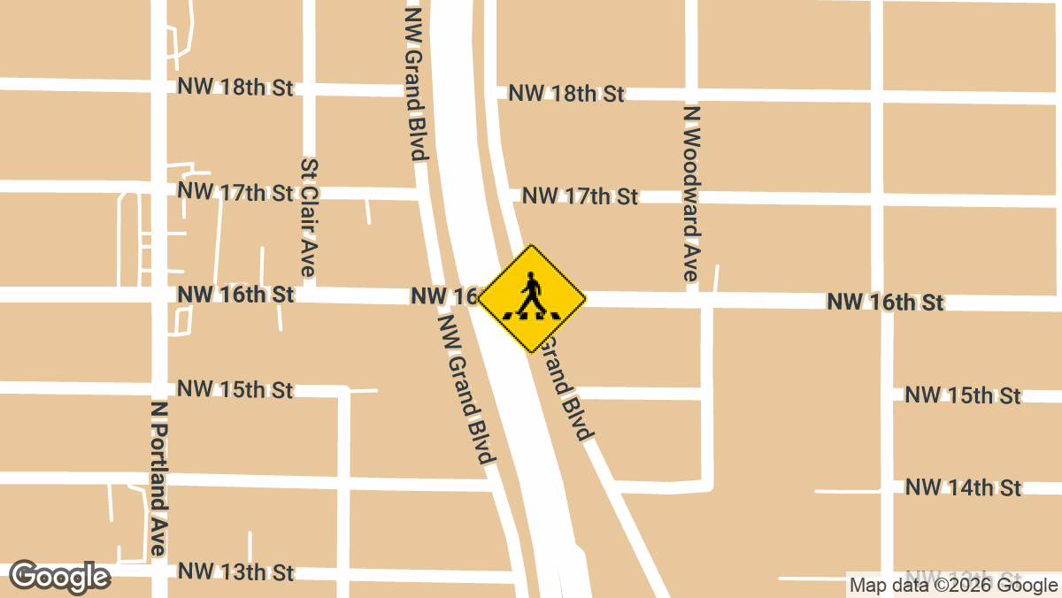 NW 16th St and N Grand Blvd