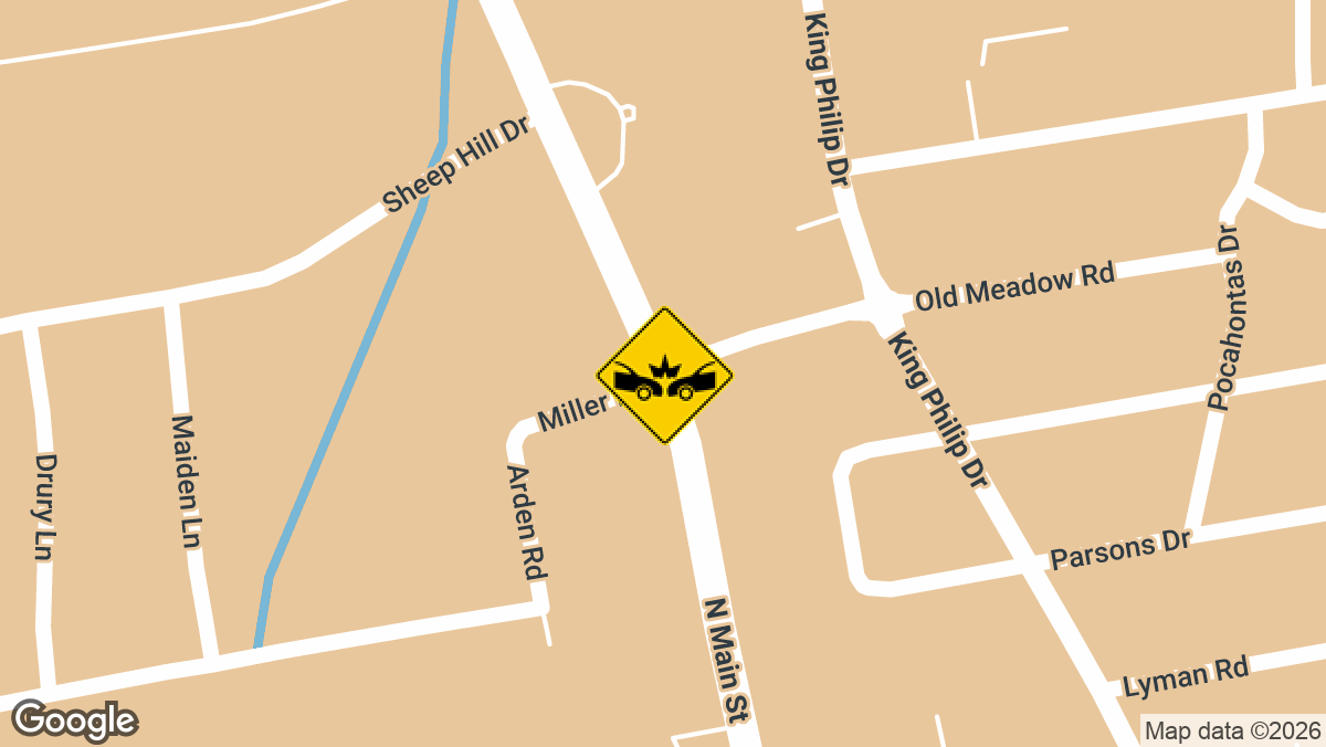 North Main Street and Old Meadow Road