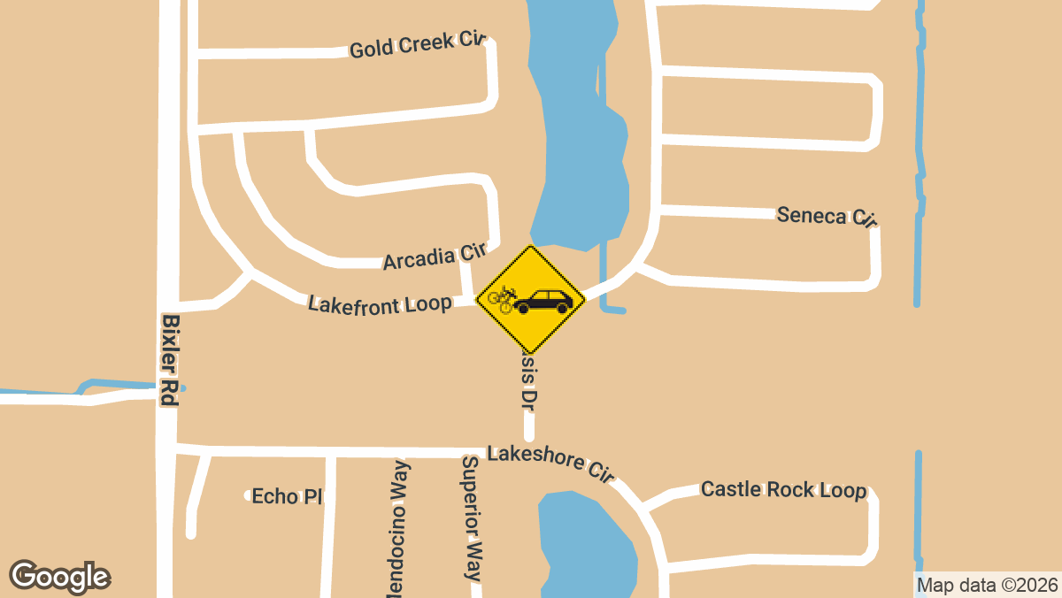 Oasis Drive and South Lakefront Loop