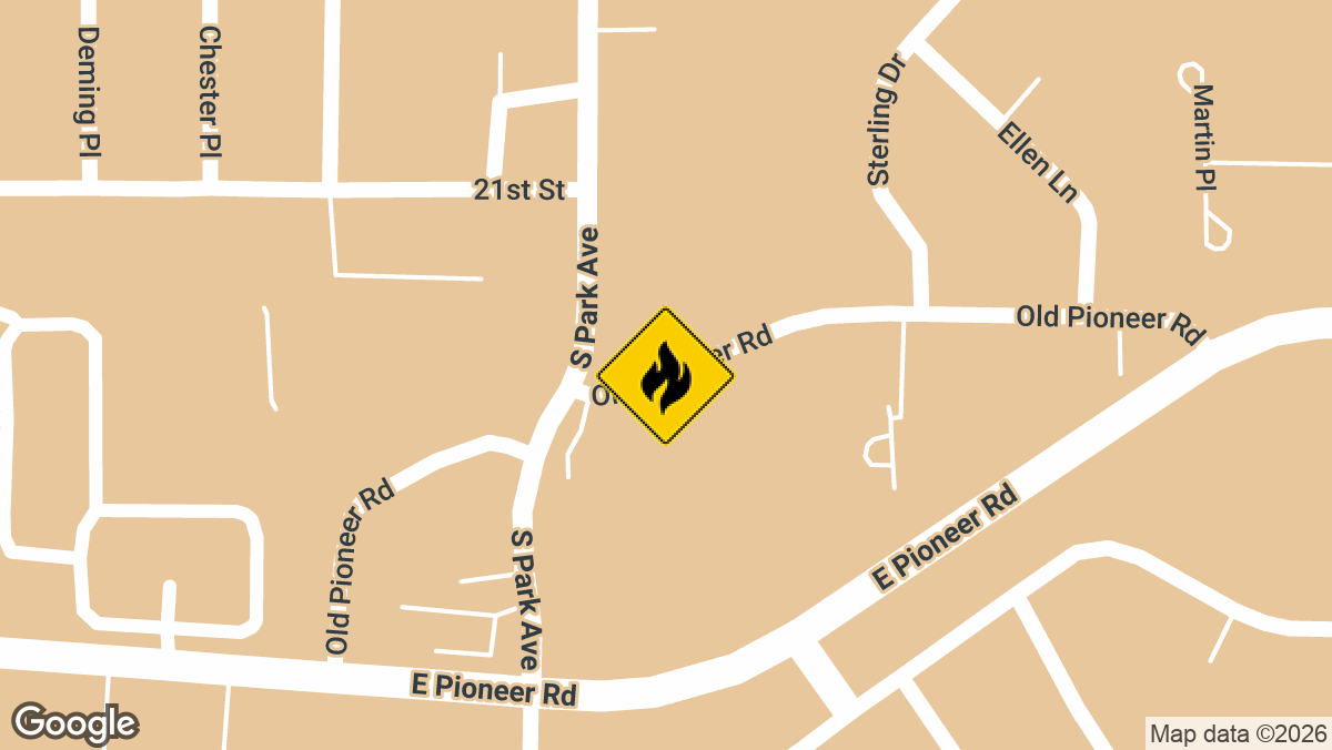 One person was taken to a hospital after a residential fire damaged an attached garage at a home on Old Pioneer Road early Sunday morning, June 14 in Fond du Lac.