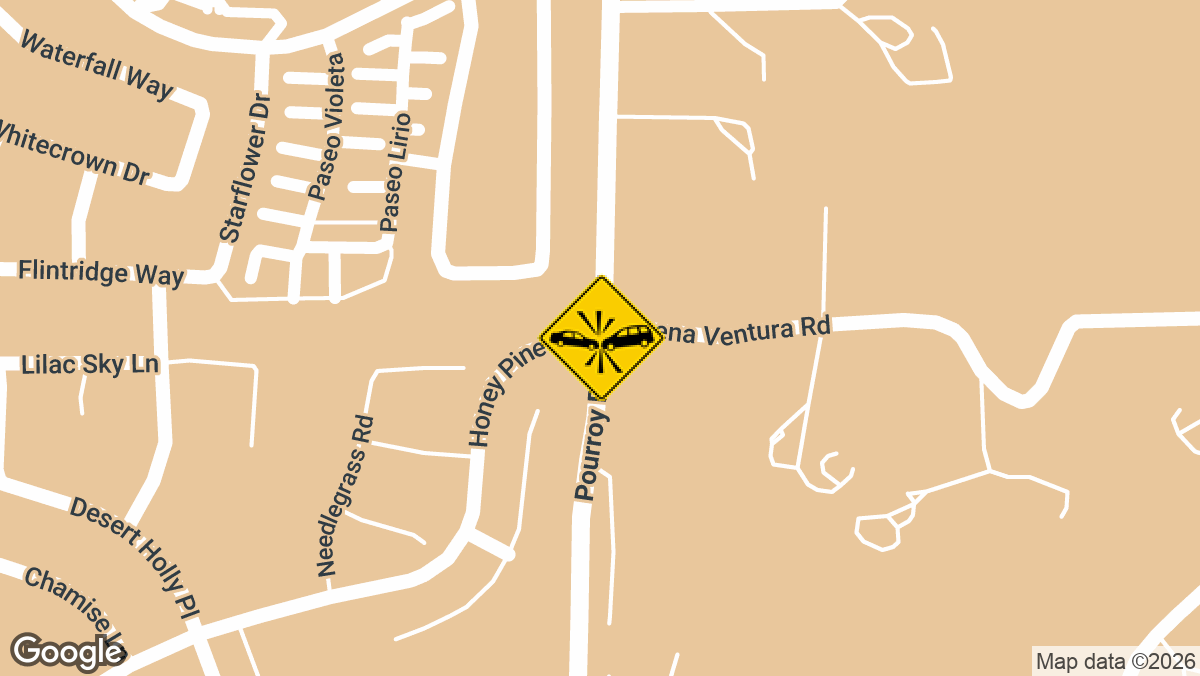 Pourroy Road and Honeypine Road