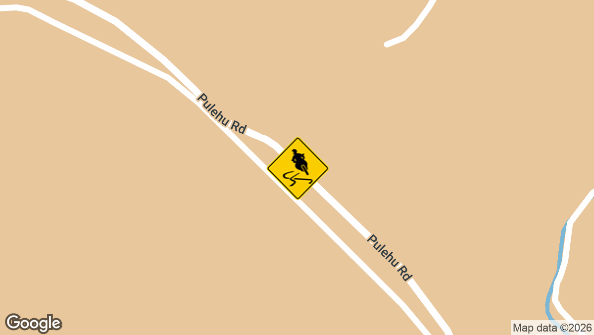 Pulehu Road near the “Y.”