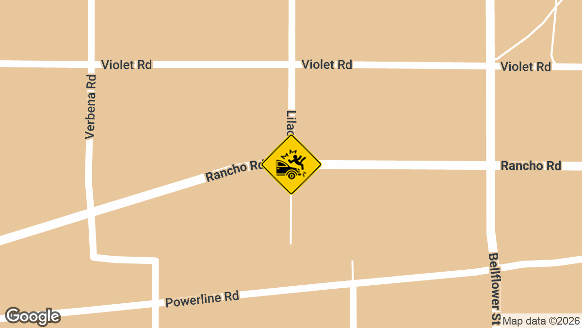 Rancho Road and Lilac Road