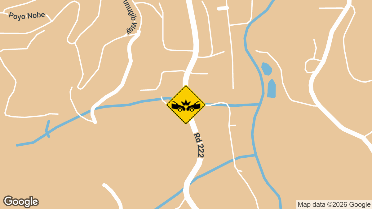 Road 222 near Buckhorn Court