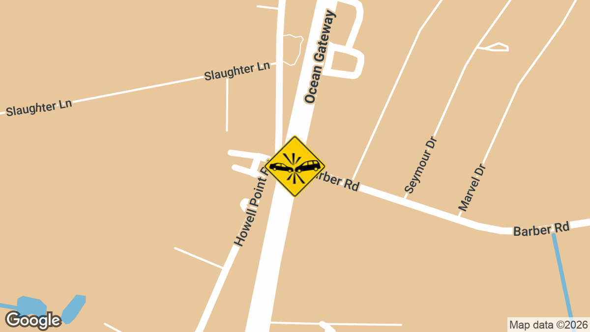 Route 50 and Barber Road