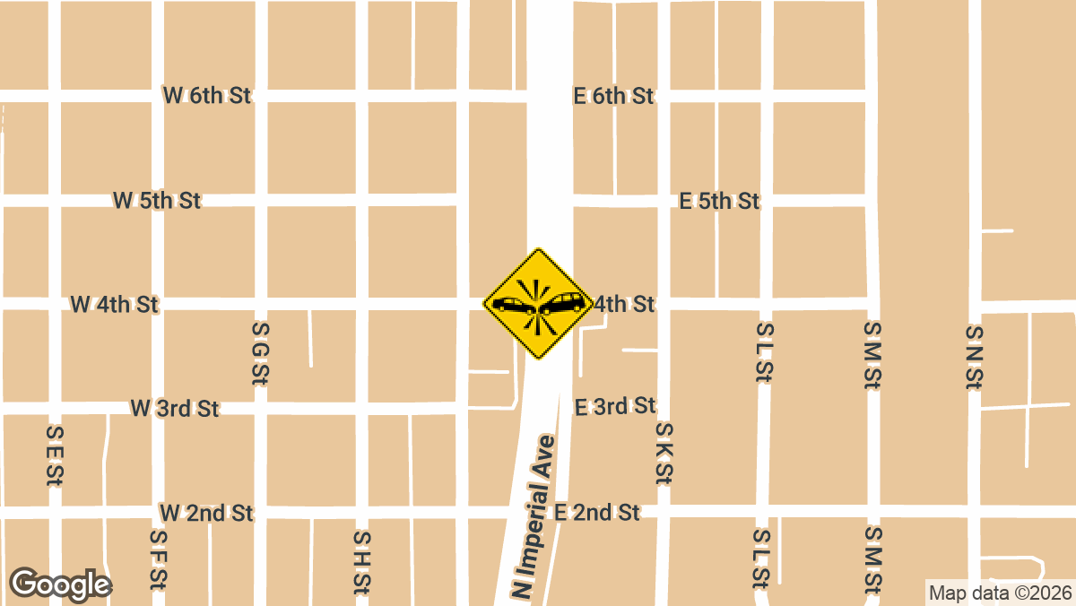 A serious two-vehicle collision was reported late Tuesday night, June 3, on northbound SR-86 just north of South Marina, near the Salton Sea.