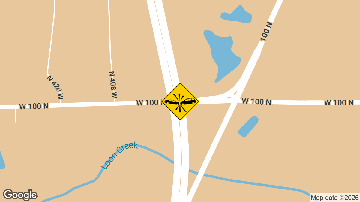 A minivan and an SUV collided Wednesday afternoon, June 3, near the intersection of SR-9 N and 100 N, leaving at least one person hurt.