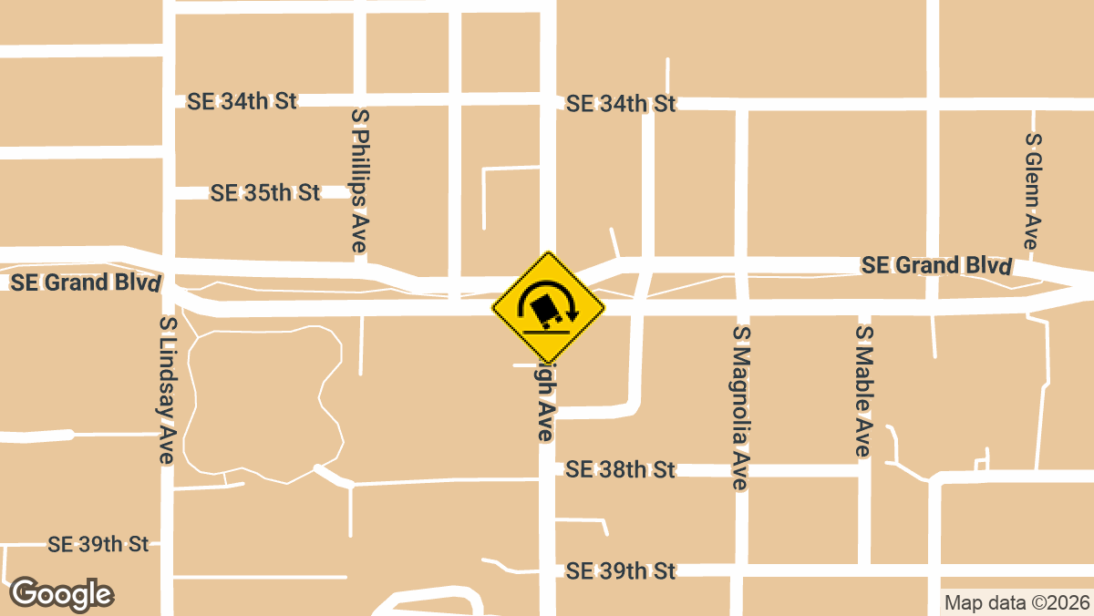 Southeast Grand Boulevard and High Avenue