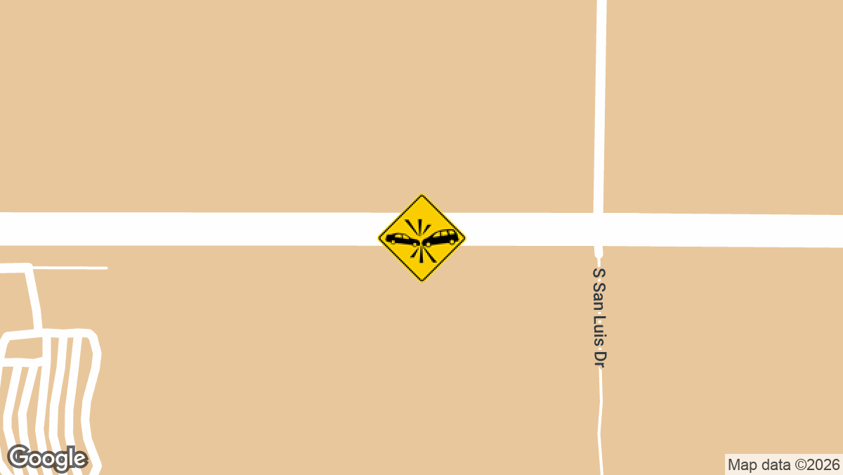 A two-vehicle collision was reported in the early morning hours Tuesday, June 9, on westbound State Route 152 just east of Basalt.