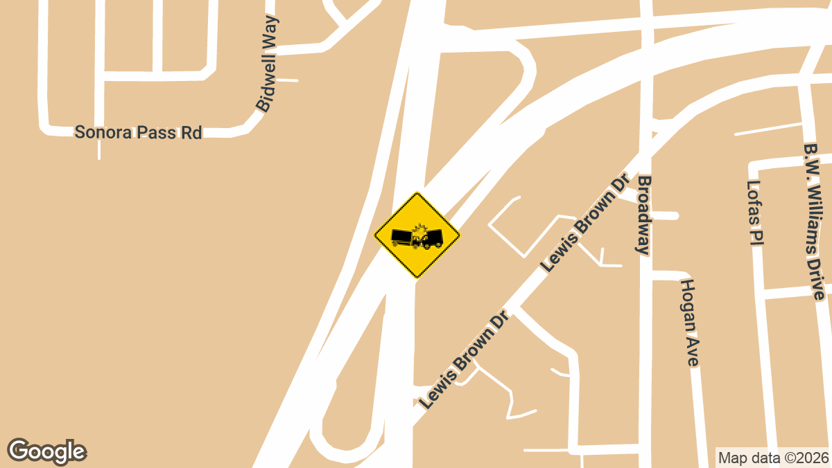 State Route 37 and State Route 29 interchange