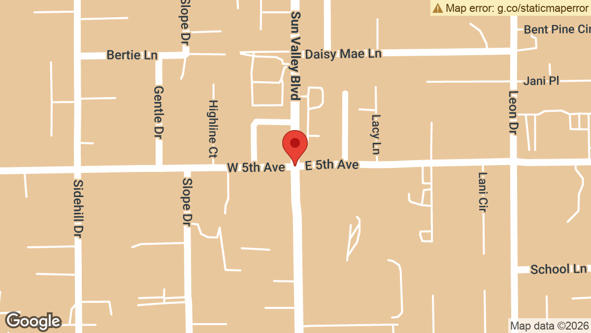 Sun Valley Blvd & E 5th Ave