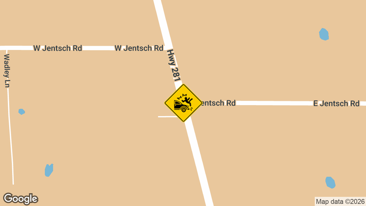 U.S. Highway 281 near East Jentsch Road and Farm-to-Market Road 1954