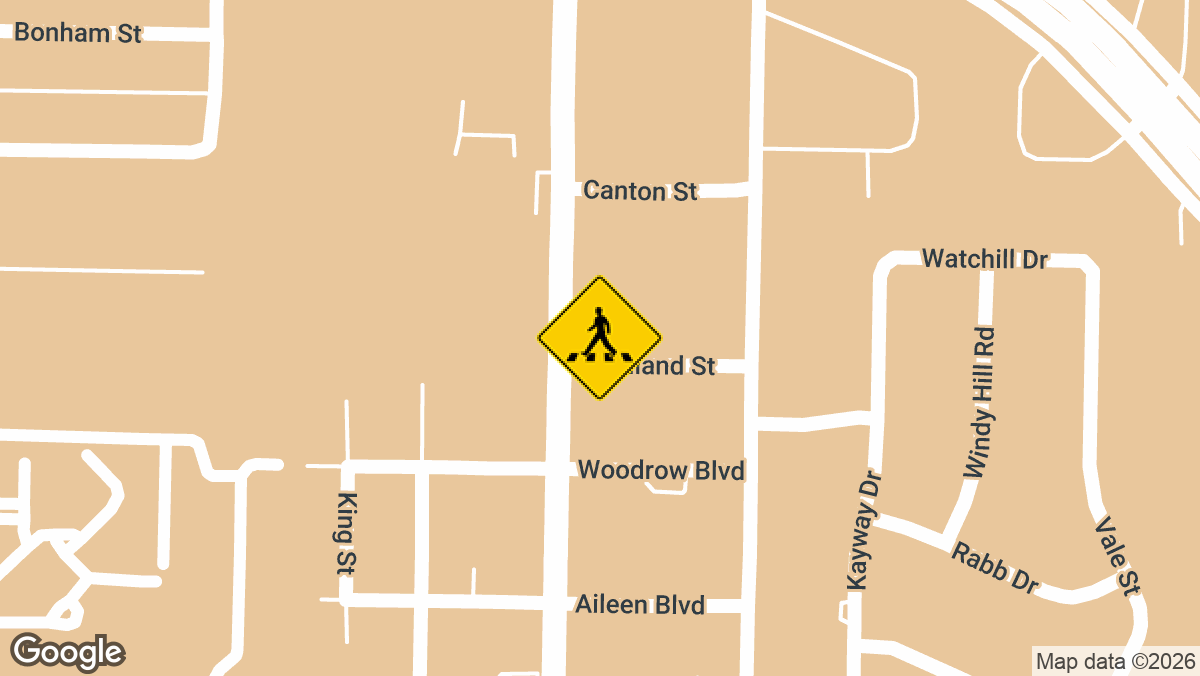 A pedestrian was hurt in a collision involving a vehicle near the Verizon Store on Wesley Street  around midday on Saturday, May 30.