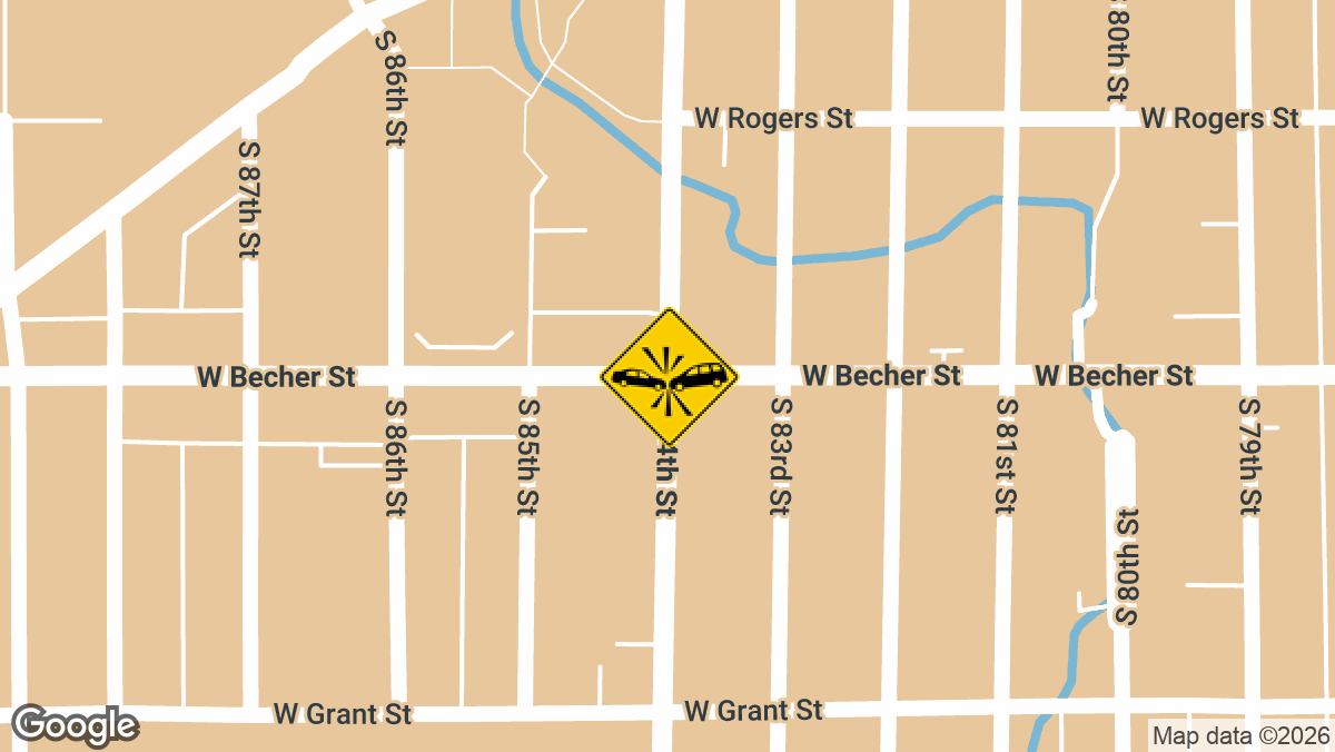 West Becher Street and South 84th Street