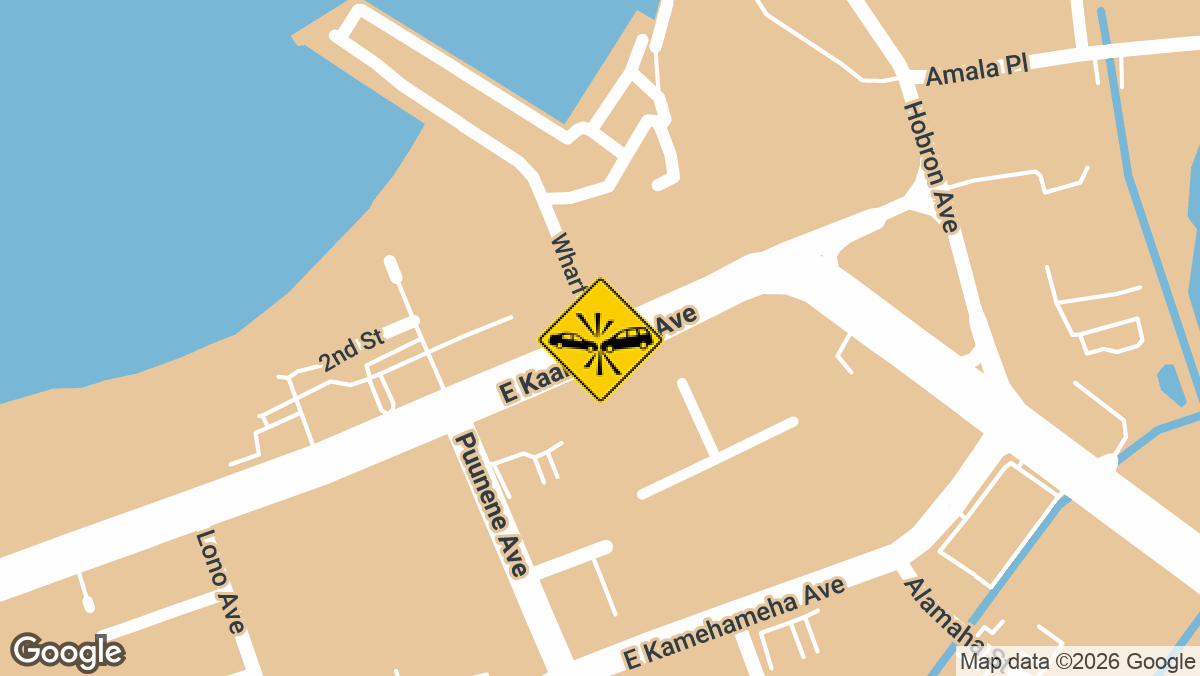 Wharf Street and Kaahumanu Avenue