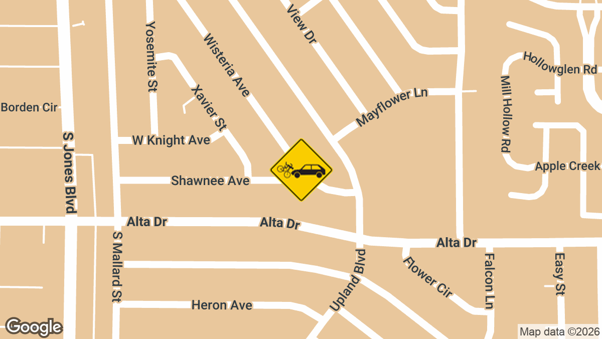 A minibike rider is in life-threatening condition after a collision with a pickup truck at Wisteria Ave and Shawnee Ave on Wednesday night, June 3