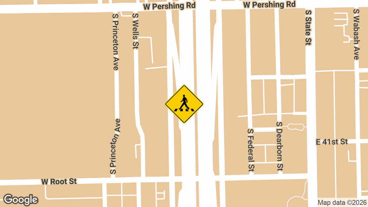 A pedestrian is in serious condition after an SUV struck him on southbound Interstate 94 early Tuesday morning and fled without stopping.