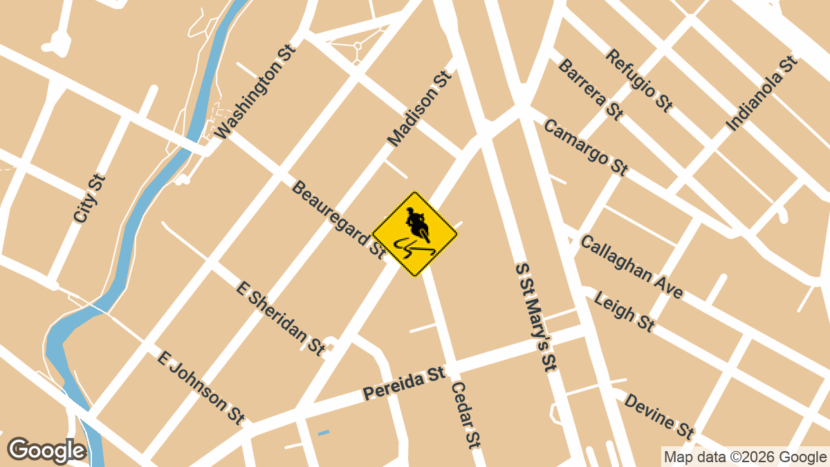 A 33-year-old motorcyclist was seriously hurt in a Sunday morning, July 19, collision in the Southtown neighborhood of San Antonio.