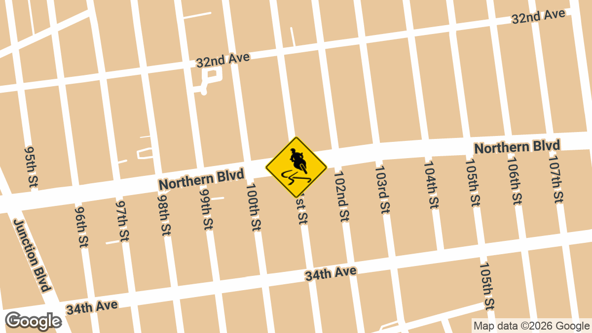 Two 14-year-old boys riding a motorized scooter were taken into custody after the scooter collided with a marked police vehicle in Queens on Thursday, July 30, according to police.