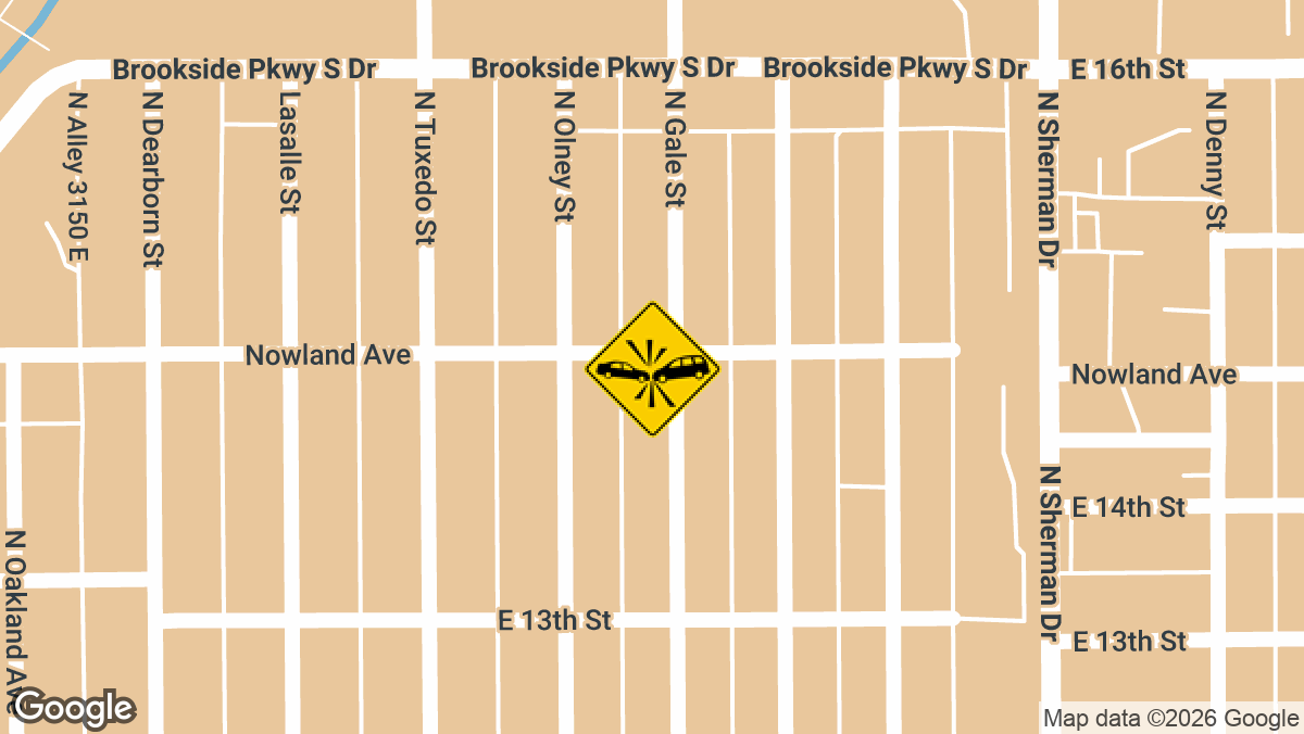 A 34-year-old man was seriously hurt in a hit-and-run crash at 1368 North Gale Street in the Near Eastside neighborhood of Indianapolis on Friday, July 3.