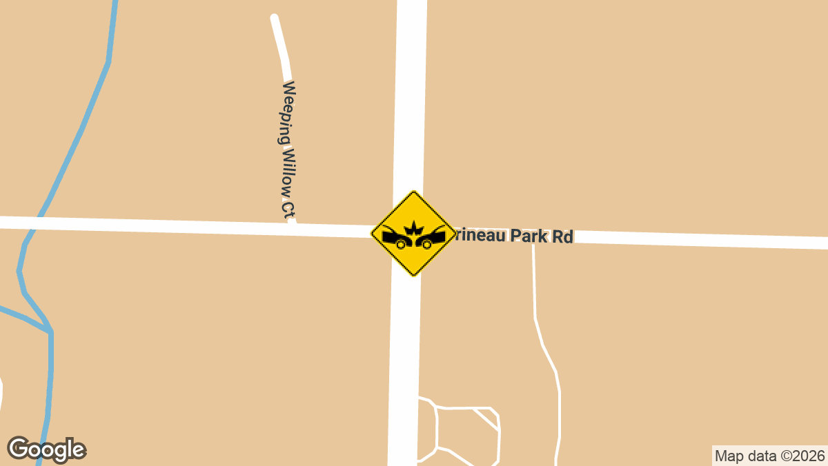 One person was hurt in a three-vehicle crash Wednesday, July 15, at the intersection of Highway 29 and Highway 196 in Molino.