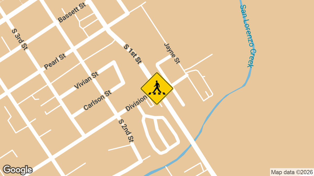 A 66-year-old man suffered a leg injury after being struck by a state vehicle Tuesday morning, July 27, at the intersection of Division Street and South 1st Street in Soledad.