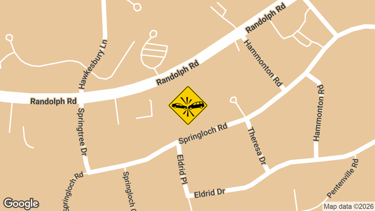 Two people were taken to a hospital with serious but non-life-threatening injuries Tuesday after a two-vehicle crash in the 500 block of Randolph Rd sparked a vehicle fire.