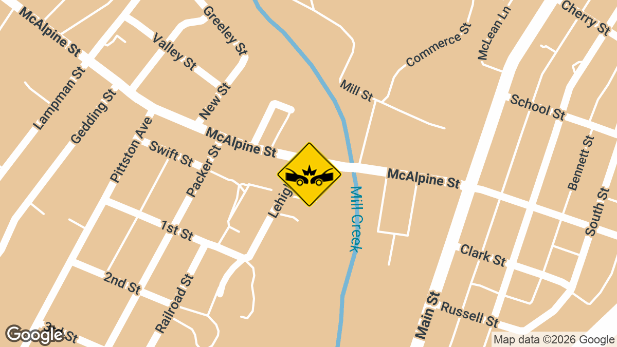 800 block of McAlpine Street
